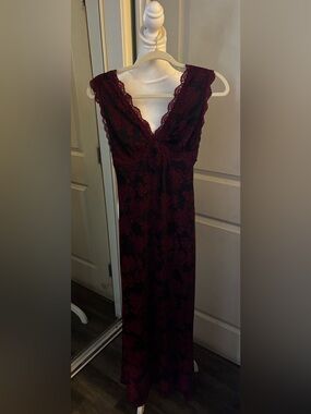 Sincerely Jules BabyDoll Maxi Slip Dress. Size Small.